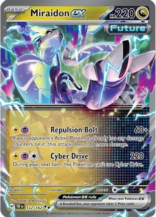 Miraidon ex 122/162 - Holofoil SV05 Temporal Forces - Double Rare