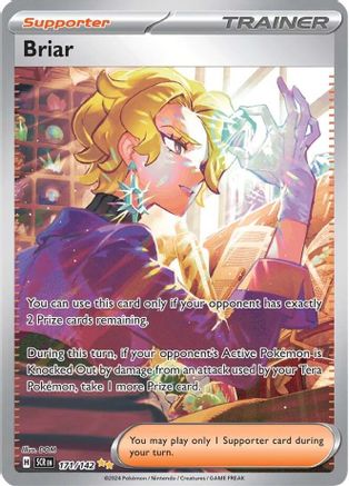 Briar 171/142 - Holofoil SV07 Stellar Crown - Special Illustration Rare