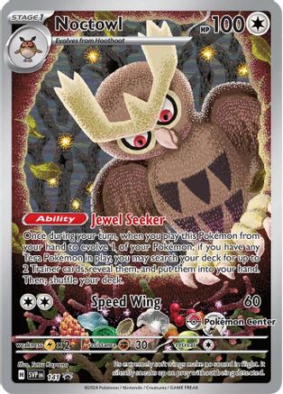 Noctowl 141 - Holofoil SV Scarlet & Violet Promo Cards - Promo