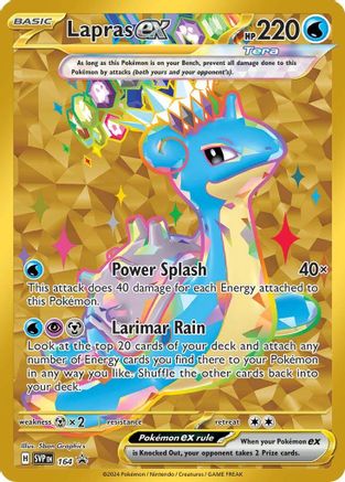 Lapras ex 164 - Holofoil SV Scarlet & Violet Promo Cards - Promo