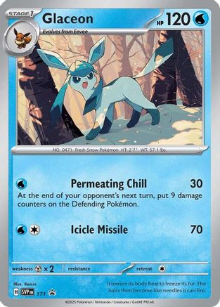 Glaceon 171 - Holofoil SV Scarlet & Violet Promo Cards - Promo