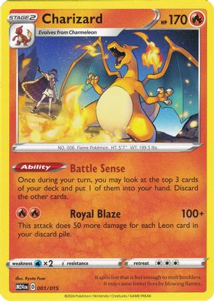 Charizard 001 McDonalds Promos 2024 - Promo