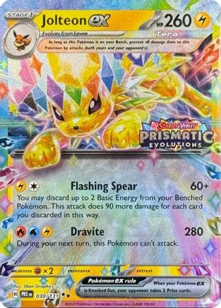 Jolteon ex 030/131 - Holofoil Miscellaneous Cards & Products - Promo