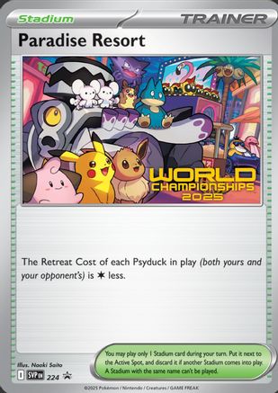 Paradise Resort 224 SV Scarlet & Violet Promo Cards - Promo