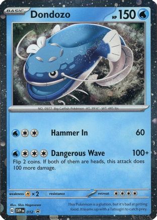 Dondozo 012 - Holofoil SV Scarlet & Violet Promo Cards - Promo