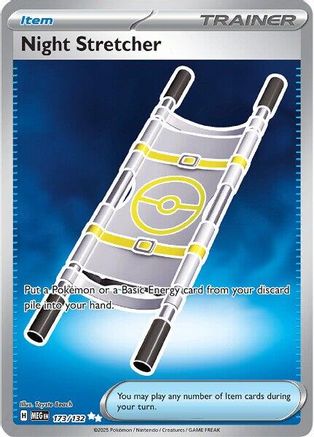 Night Stretcher 173 - Holofoil ME01 Mega Evolution - Ultra Rare