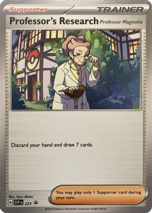 Professor's Research 223 SV Scarlet & Violet Promo Cards - Promo