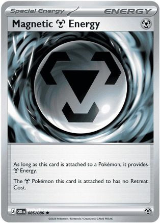 Magnetic Metal Energy 085 - Reverse Holofoil ME04 Chaos Rising - Rare