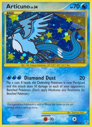 Articuno (148) 148 - Holofoil Supreme Victors - Secret Rare