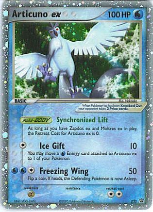 Articuno ex 032/40 - Holofoil Nintendo Promos - Promo