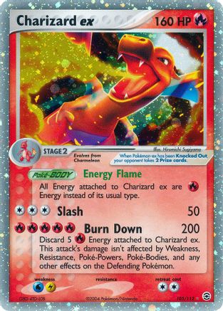 Charizard ex 105 - Holofoil FireRed & LeafGreen - Ultra Rare