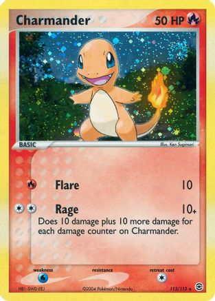 Charmander 113/112 FireRed & LeafGreen - Secret Rare