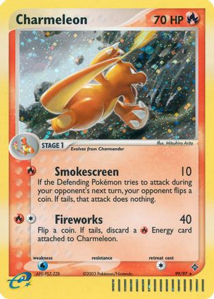 Charmeleon 099 - Holofoil Dragon - Secret Rare