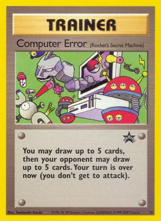 Computer Error (Rocket's Secret Machine) 016/53 WoTC Promo - Promo