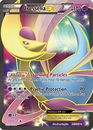Cresselia EX (143 Full Art) 143 - Holofoil Boundaries Crossed - Ultra Rare