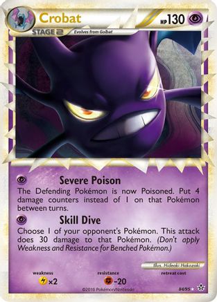 Crobat (Prime) 084 - Holofoil Unleashed - Ultra Rare