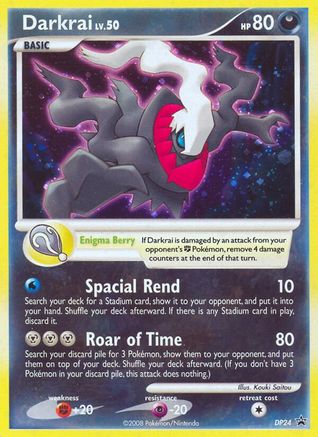 Darkrai DP24 - Holofoil Diamond and Pearl Promos - Promo