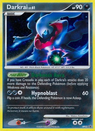 Darkrai DP52 - Holofoil Diamond and Pearl Promos - Promo