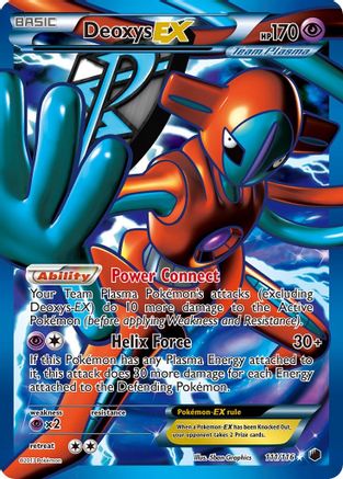 Deoxys EX (Team Plasma) (Full Art) 111 - Holofoil Plasma Freeze - Ultra Rare