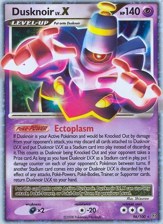 Dusknoir LV.X 096 - Holofoil Stormfront - Ultra Rare