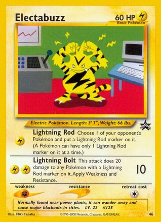 Electabuzz 046/53 WoTC Promo - Promo