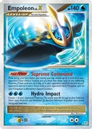 Empoleon LV.X 120 - Holofoil Diamond and Pearl - Ultra Rare