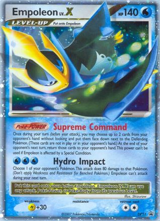 Empoleon LV.X DP11 - Holofoil Diamond and Pearl Promos - Promo