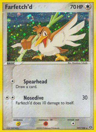 Farfetch'd (Secret Rare) 107 Emerald - Secret Rare