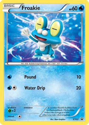 Froakie XY03 - Holofoil XY Promos - Promo