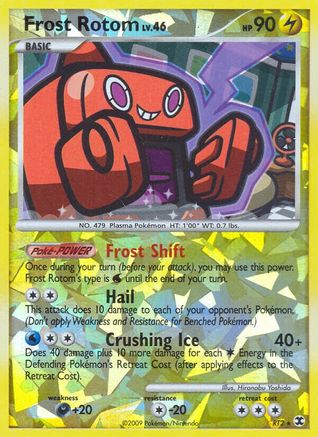 Frost Rotom RT2 - Reverse Holofoil Rising Rivals - Ultra Rare