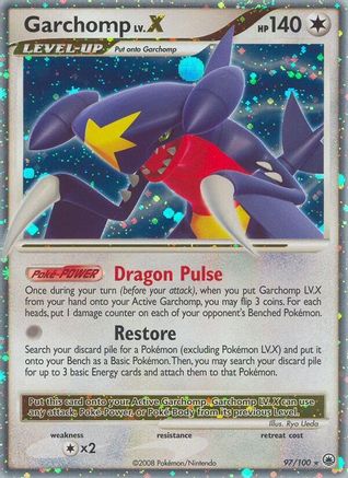 Garchomp LV.X 097 - Holofoil Majestic Dawn - Ultra Rare