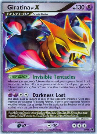 Giratina LV.X DP38 - Holofoil Diamond and Pearl Promos - Promo