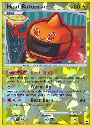 Heat Rotom RT3 - Reverse Holofoil Rising Rivals - Ultra Rare