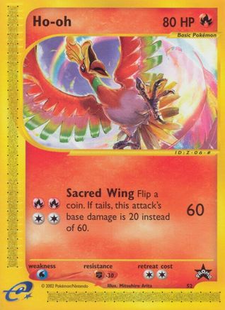 Ho-oh 052/53 WoTC Promo - Promo