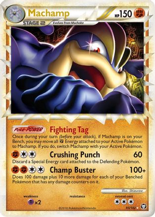 Machamp (Prime) 095 - Holofoil Triumphant - Ultra Rare