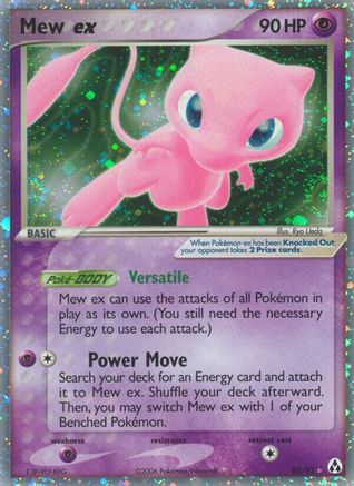Mew ex 088 - Holofoil Legend Maker - Ultra Rare