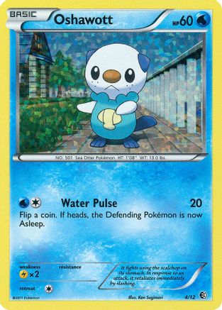 Oshawott 004/12 - Holofoil McDonalds Promos 2011 - Promo