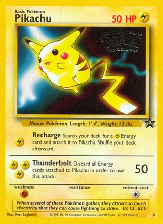 Pikachu (Movie Promo) 004/53 WoTC Promo - Promo