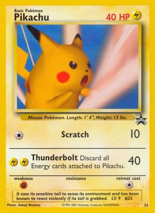 Pikachu (SNAP Promo) 026/53 WoTC Promo - Promo