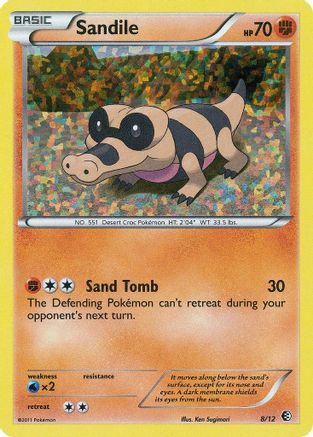 Sandile 008/12 - Holofoil McDonalds Promos 2011 - Promo