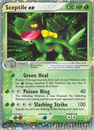 Sceptile ex 093 - Holofoil Team Magma vs Team Aqua - Ultra Rare