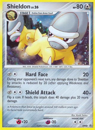 Shieldon DP08 - Holofoil Diamond and Pearl Promos - Promo