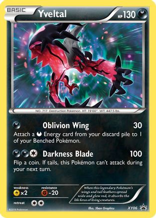 Yveltal XY06 - Holofoil XY Promos - Promo