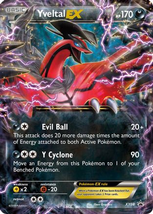 Yveltal EX XY08 - Holofoil XY Promos - Promo