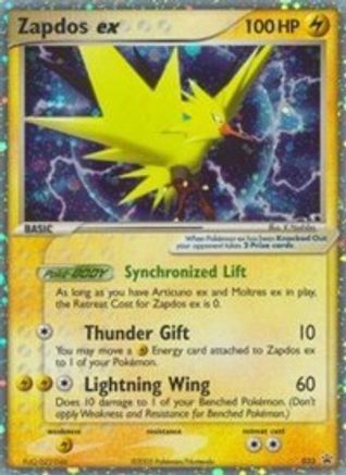 Zapdos ex 033/40 - Holofoil Nintendo Promos - Promo