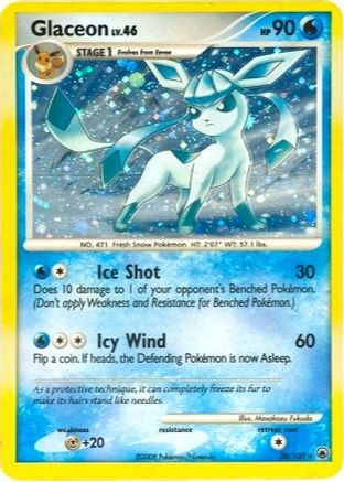 Glaceon 020/100 - Holofoil Deck Exclusives - Holo Rare