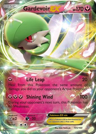 Gardevoir EX 105/160 - Holofoil XY Primal Clash - Ultra Rare
