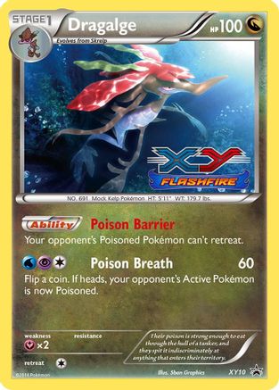 Dragalge XY10 - Holofoil XY Promos - Promo