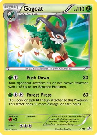 Gogoat XY16 - Holofoil XY Promos - Promo