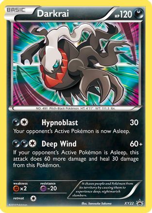 Darkrai XY22 - Holofoil XY Promos - Promo